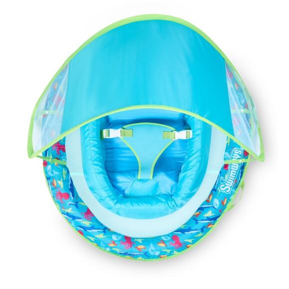 Swimways Infant Baby Spring Float, Adjustable Sun Canopy, Infants 3 Months+, NWT - Picture 4 of 5